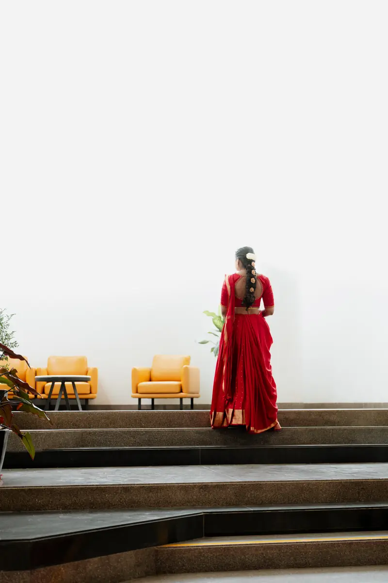 The far end of the room — Likitha & Arun, Shivamogga