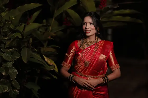 Green and gold — Arjith & Vani, Hubballi